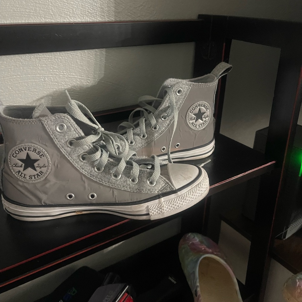 Converse All Star Light Gray High-Tops